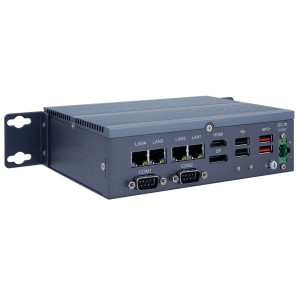 ARBOR SB-142-1J64 Fanless Computer with Intel Elkhart Lake J6412 CPU, 3x 2.5 GbE LAN, 1x GbE LAN, 4 GB memory, multiple I/O